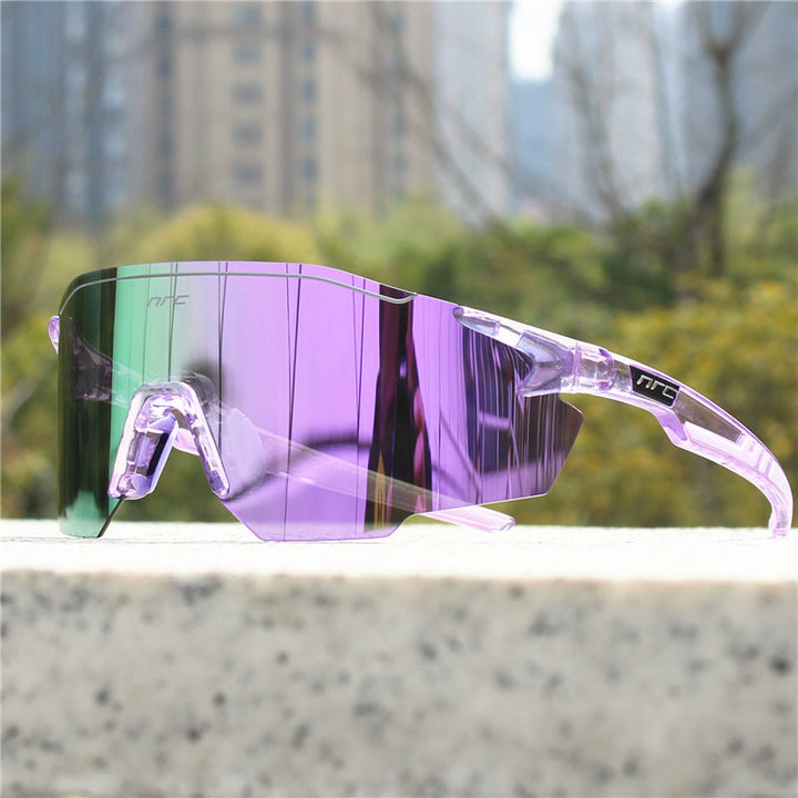 FlashLens -  One Shield Mirror Visor Sunglasses